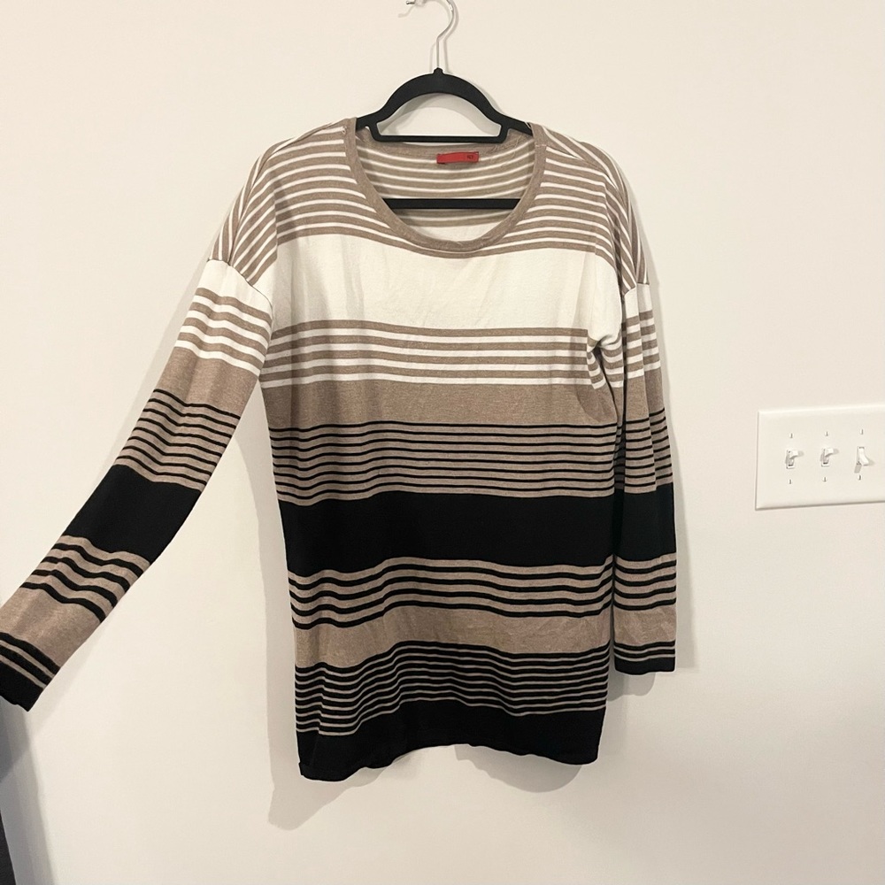 Bodycon Style Stripe Tunic Top